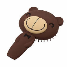 Bear Cartoon Massage Air Cushion Comb Cute Portable Creative Beautiful Hair Brush